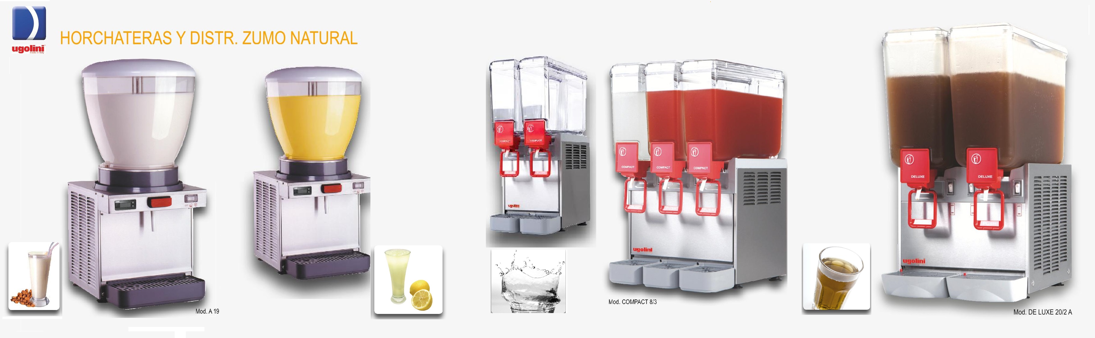 Horchateras y distribuidoras de bebidas